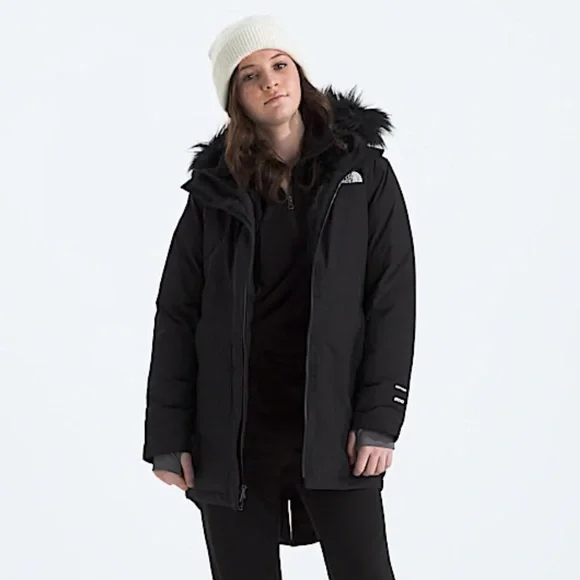 North Face girls Arctic parka coat. - Picture 2 of 5